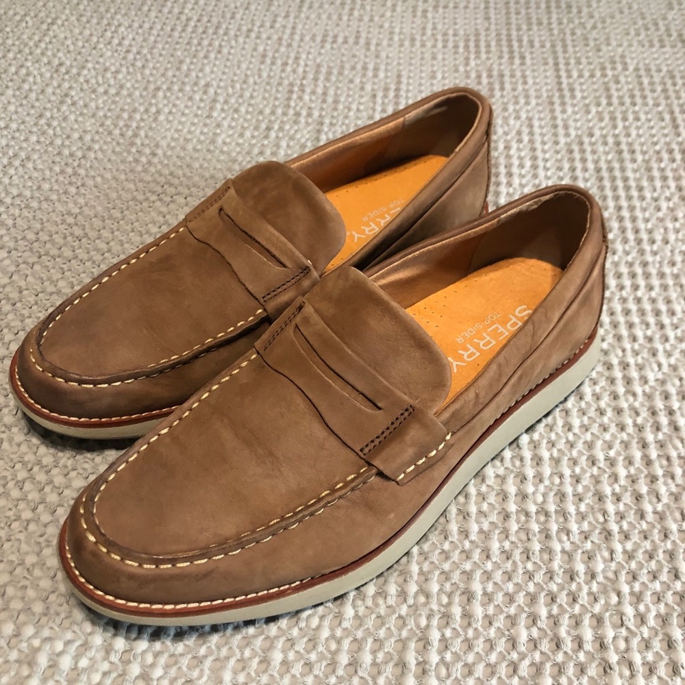 Sperry Top-Sider Penny Loafers, Light Brown